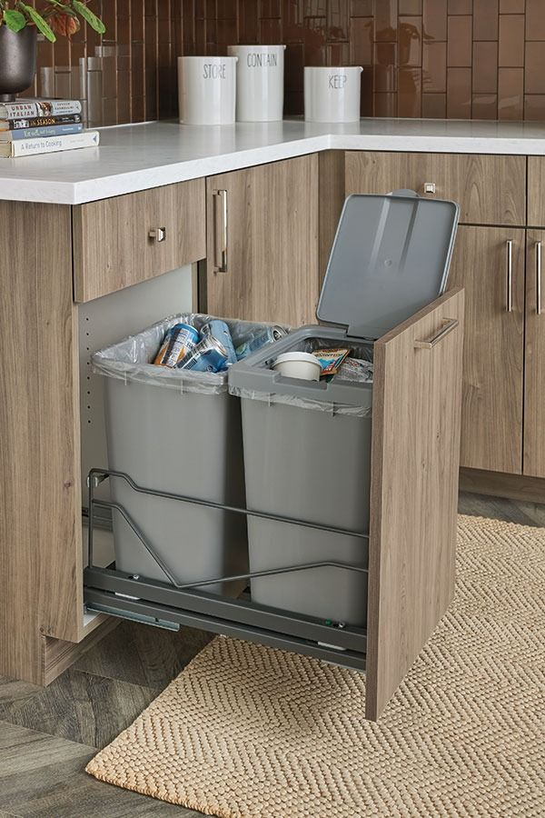 Double Waste Bin