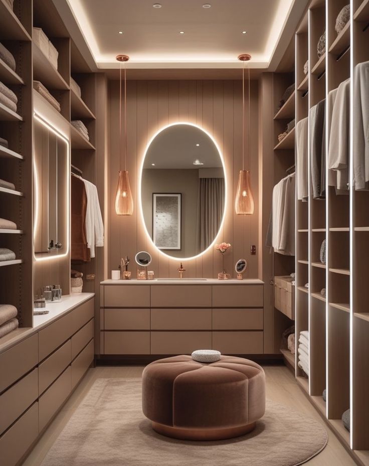 Luxury Walk-In Wardrobe